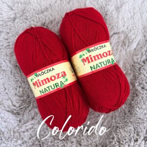 Opus Natura MIMOZA | kolor 160 | czerwony