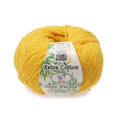 OPUS NATURA EXTRA COTTON KOL. 1126 ŻÓŁTY