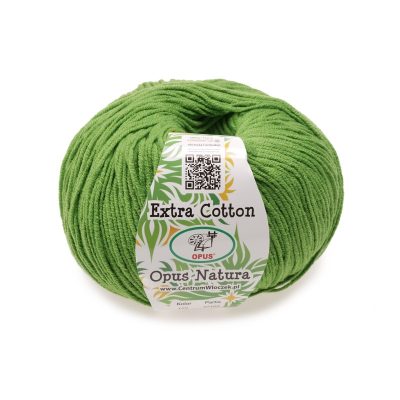 OPUS NATURA EXTRA COTTON KOL. 122 ZIELONY
