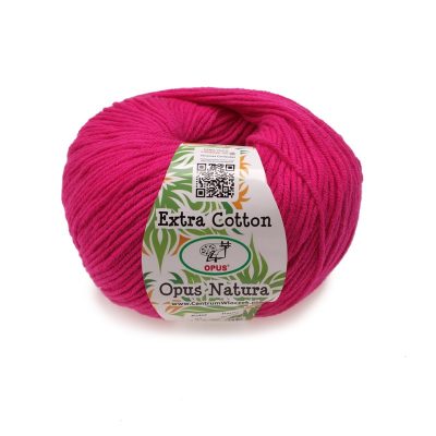 OPUS NATURA EXTRA COTTON KOL. 61 FUKSJA