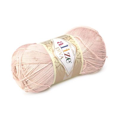 ALIZE DIVA KOL. 161 CIEMNY PUDROWY